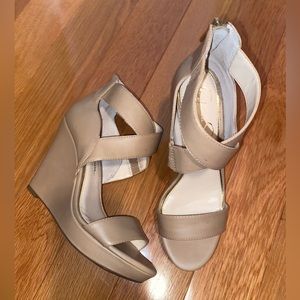 Jessica Simpson platform wedge heels